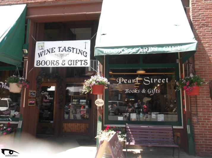 Pearl St front of shop